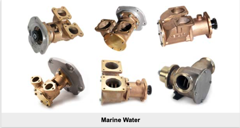 Marine Water Pumps For Detroit Diesel